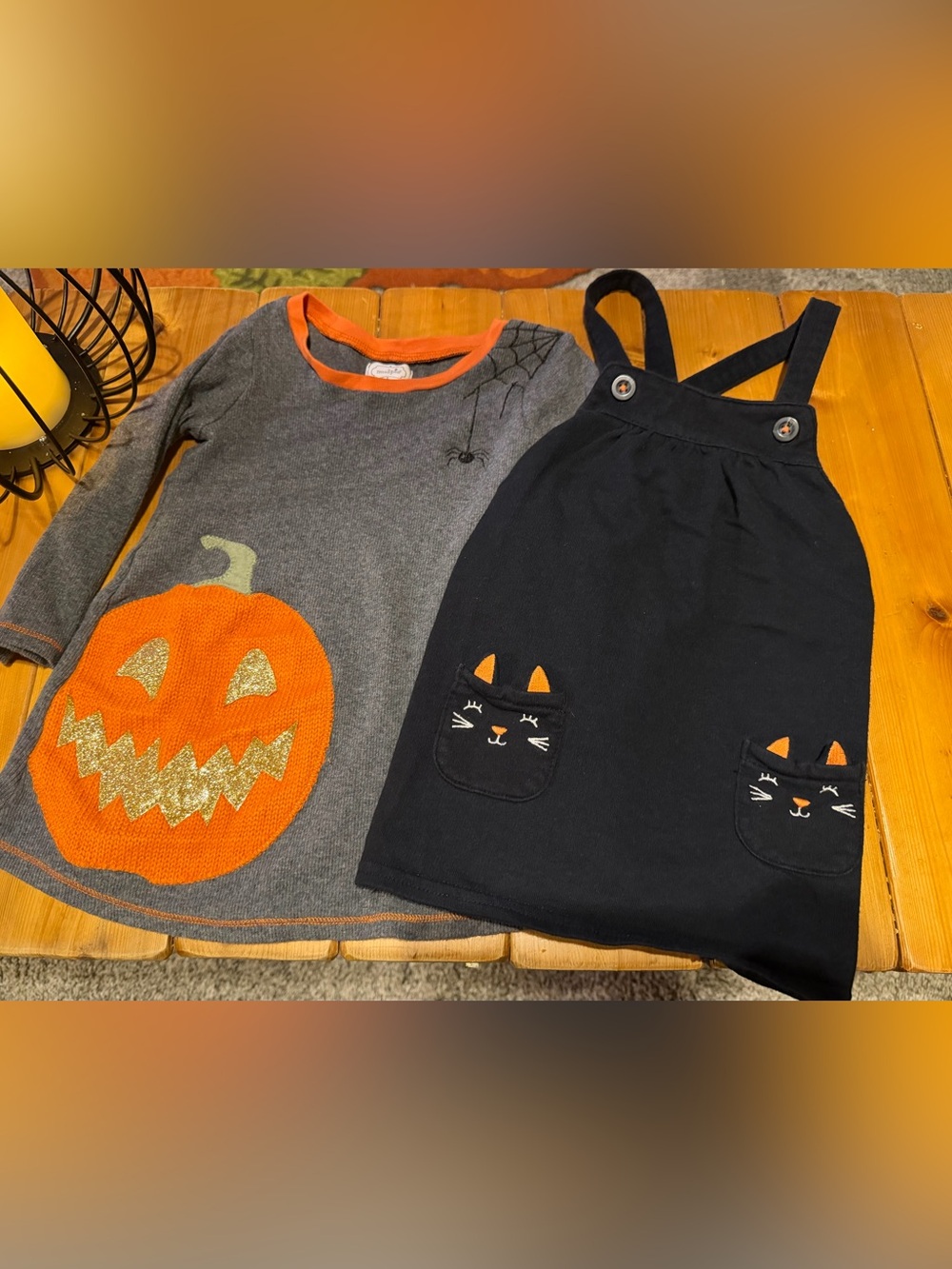 Halloween Girls Dress Lot Of 2 Size 18Mon EUC